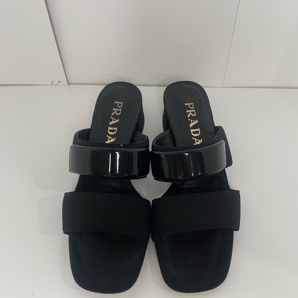 Prada Black Women's Sandals